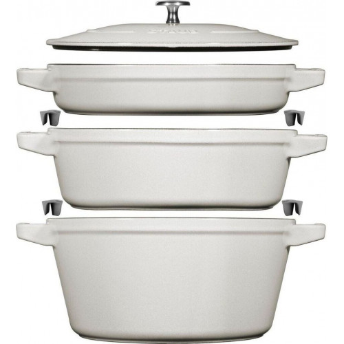 Staub La Cocotte Pot Set 3 pcs