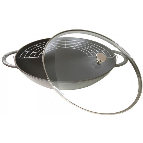 Staub Wok con tapa 30 cm