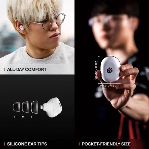Steelseries Arctis Gamebuds Auriculares Inalámbrico Dentro de oído Juego Bluetooth