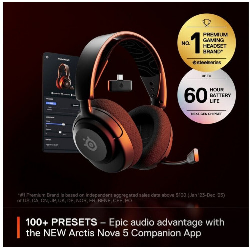 SteelSeries Arctis Nova 5 Wireless