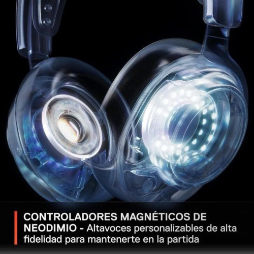 SteelSeries Arctis Nova 7P Auriculares Gaming Inalámbricos Blancos
