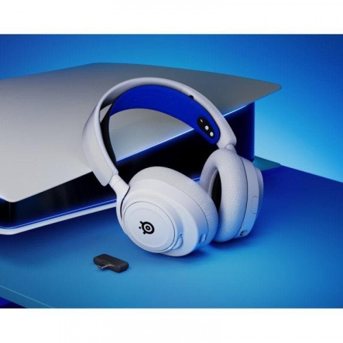 SteelSeries Arctis Nova 7P Auriculares Gaming Inalámbricos Blancos