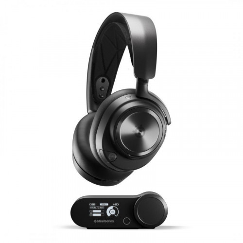 SteelSeries Arctis Nova Pro Wireless Auriculares Gaming Inalámbricos PC/PS5/Switch Negros