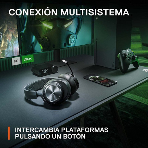 SteelSeries Arctis Nova Pro Wireless Xbox Auriculares Inalambricos Gaming con Cancelación de Ruido