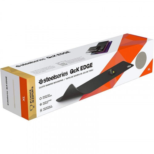 SteelSeries QcK Edge Alfombrilla Gaming Tamaño XL Negro