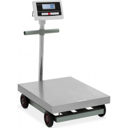 Steinberg Báscula de plataforma con ruedas 600 kg / 0,1 kg 10030807