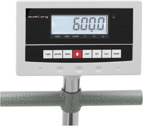 Steinberg Báscula de plataforma con ruedas 600 kg / 0,1 kg 10030807