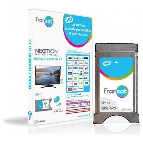 Strong Decodificador Fransat DTT/SAT CI+ 1.3 Neotion CAM (ACY-MTVF-0300)