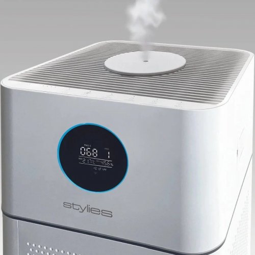 Stylies Purificador de aire con humidificador Alpha 68W/230V Wi-Fi