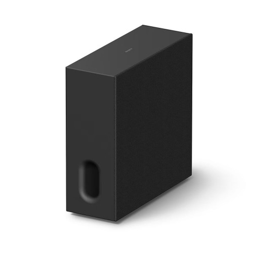 Subwoofer inalámbrico Sony BRAVIA Theatre Sub 7, 100W, graves profundos y sonido mejorado. Diseño compacto, combinable con barras y altavoces. Negro