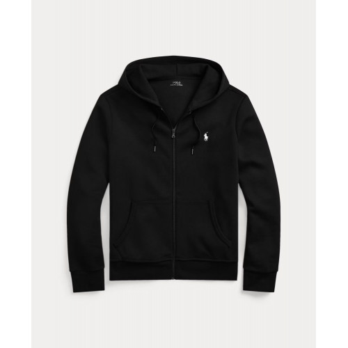 Sudadera de hombre con capucha y cremallera Negro