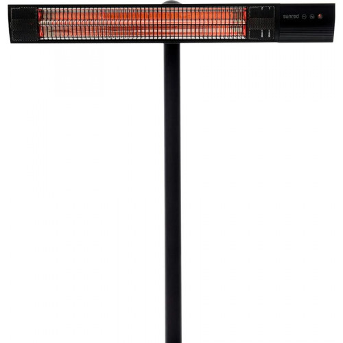Sunred Calefactor Pie Royal Diamond Dark oro rosa Carbono negro