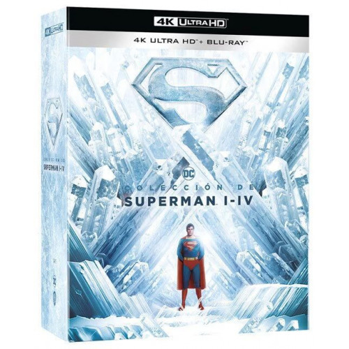 Superman I-IV (4K Ultra HD + Blu-Ray)