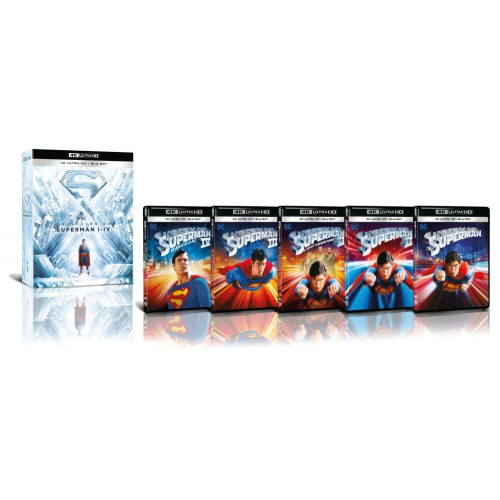 Superman I-IV (4K Ultra HD + Blu-Ray)