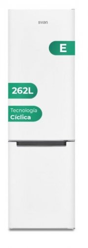 SVAN SC185502E Blanco - Frigorífico Combi Cíclico