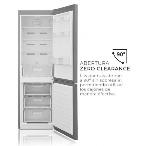 SVAN SC185602ENFX INOX - Frigorífico Combi No Frost