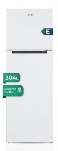 SVAN SF17601E Blanco - Frigorífico Dos Puertas Cíclico