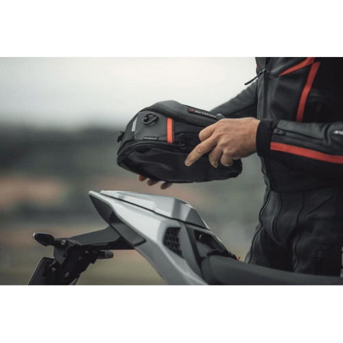 SW-Motech Pro Roadpack bolsa trasera 8-14 L 1680D Nailon ballistic negro