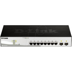 Switch, 10 puertos, Gigabit Ethernet, 2x SFP