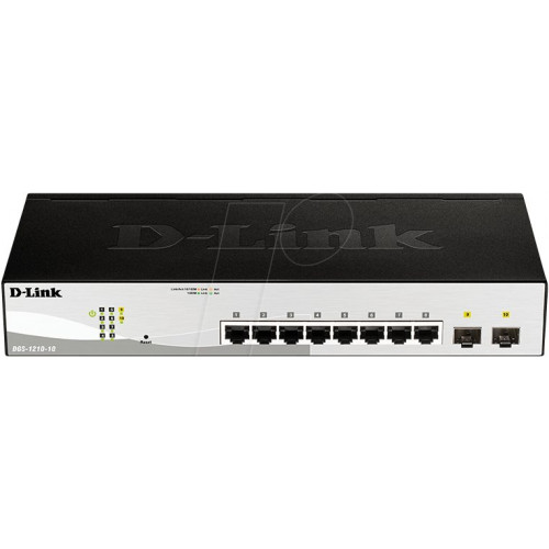 Switch, 10 puertos, Gigabit Ethernet, 2x SFP