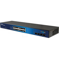 Switch, 16 puertos, Gigabit Ethernet, 4x SFP