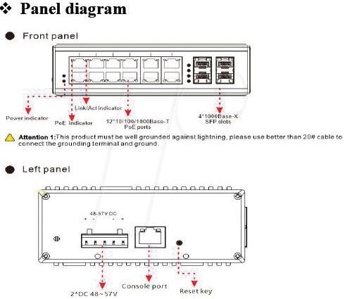 Switch, 16 puertos, Gigabit Ethernet, PoE+, SFP