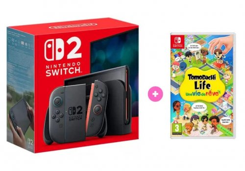 Switch 2 y Tomodachi Life Consola de juegos portátil 256 GB