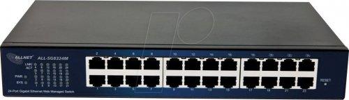 Switch, 24 puertos, Gigabit Ethernet