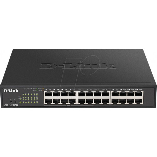 Switch, 24 puertos, Gigabit Ethernet, PoE+