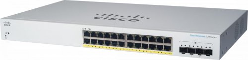 Switch, 28 puertos, Gigabit Ethernet, PoE+, SFP