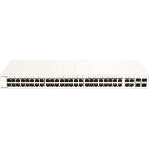 Switch, 52 puertos, Gigabit Ethernet, 4x RJ45/SFP