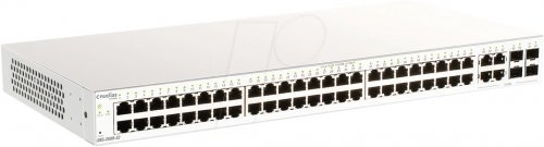 Switch, 52 puertos, Gigabit Ethernet, 4x RJ45/SFP