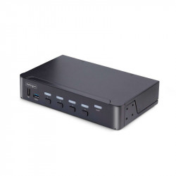 Switch KVM DisplayPort StarTech.com 4 Puertos 8K60 USB 3.0/2.0 Botones HDR AV Independiente