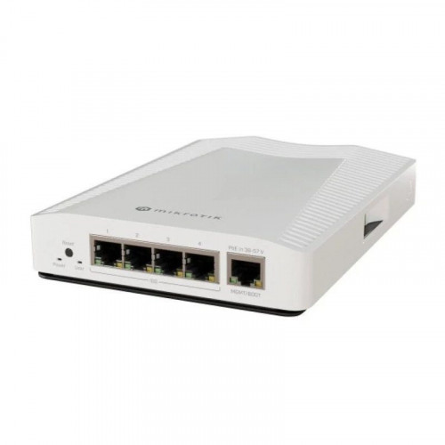 Switch Mikrotik DINRail Pro ARM 1200MHz 4x10G Ethernet/1xGigabit RJ-45 PoE Blanco