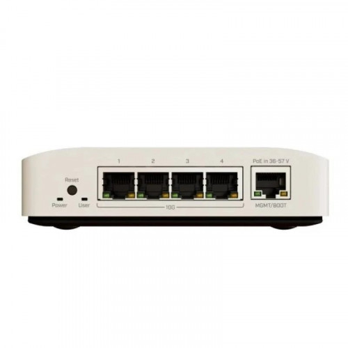 Switch Mikrotik DINRail Pro ARM 1200MHz 4x10G Ethernet/1xGigabit RJ-45 PoE Blanco