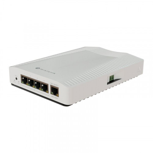 Switch Mikrotik DINRail Pro ARM 1200MHz 4x10G Ethernet/1xGigabit RJ-45 PoE Blanco
