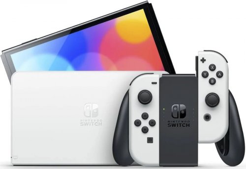 Switch OLED & Mario Kart 8 Deluxe Consola de juegos portátil 17,8 cm 64 GB Pantalla táctil Wifi Negro