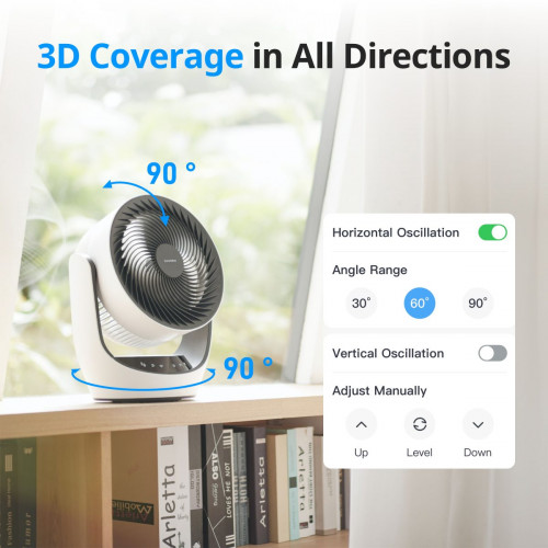 SwitchBot Battery Circulator Fan