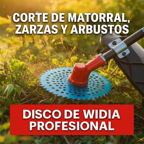 Synergy desbrozadora gasolina 4 en 1 65cc 4,9cv motor 2t Con Discos