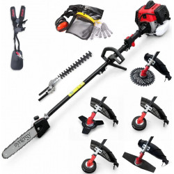 Synergy desbrozadora multifunción 7 en 1 65cc 4,9cv – motor 2t