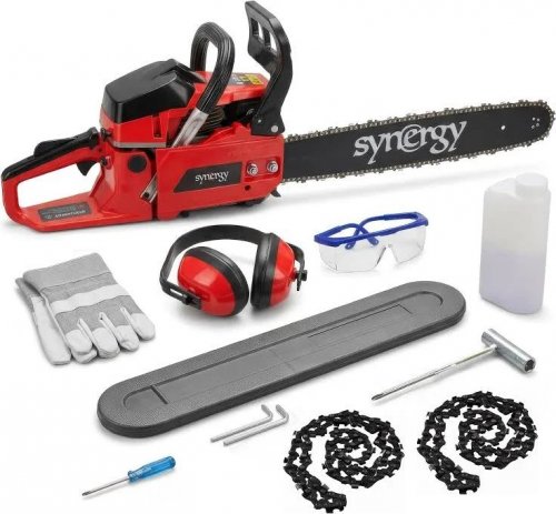 Synergy motosierra gasolina 65cc 3,9cv – espada 50cm