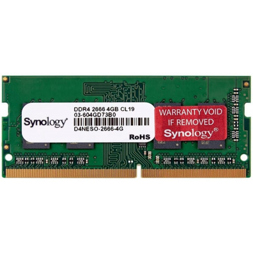 Synology 4GB SODIMM DDR4-2666 (D4NESO-2666-4G)