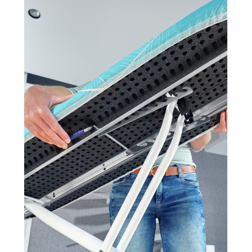 Tabla de planchar 120x38 Air Board M Solid Plus Leifheit Azul