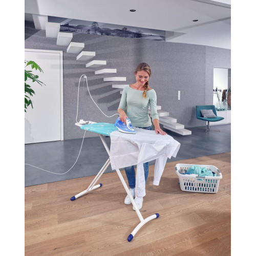 Tabla de planchar 120x38 Air Board M Solid Plus Leifheit Azul