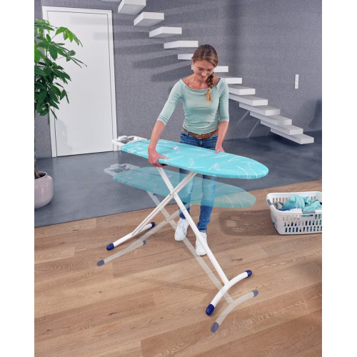 Tabla de planchar 120x38 Air Board M Solid Plus Leifheit Azul