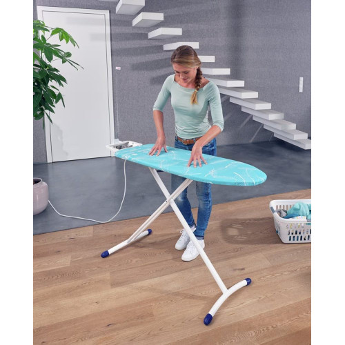 Tabla de planchar 120x38 Air Board M Solid Plus Leifheit Azul