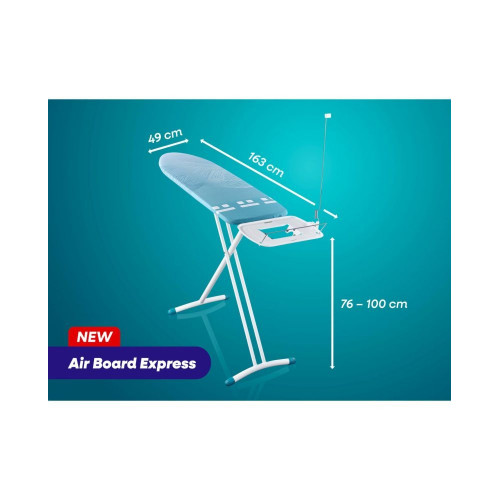 Tabla de planchar 130x38 Air Board Express L Solid Leifheit Blanco