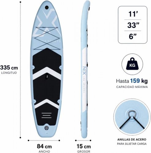 Tabla Paddle Surf Hinchable 11
