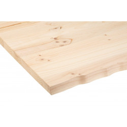 Tablero de pino rustico 160x78/82x4 cm
