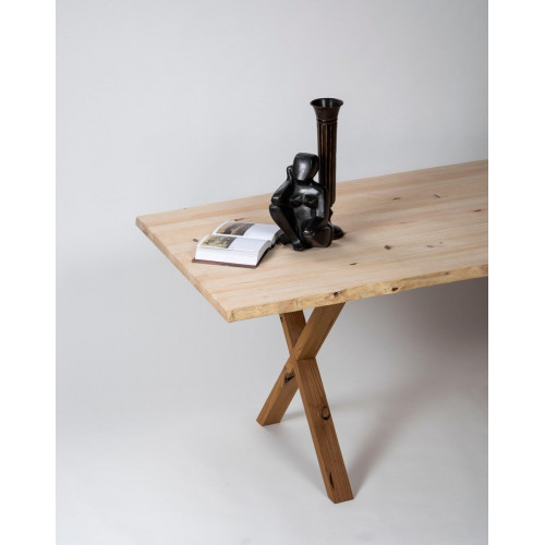 Tablero macizo de pino de 40mm de espesor y 85x200cm